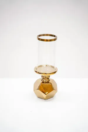 5"  Titanium Gold Candelholder