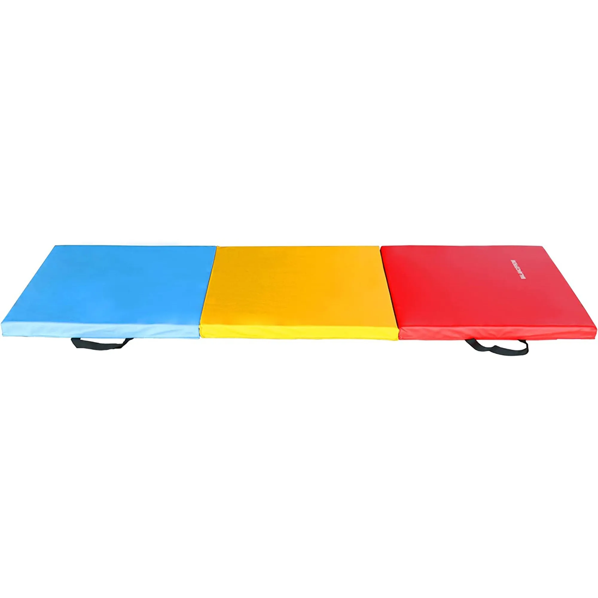 BalanceFrom Fitness GoGym 6x2' Folding 3 Panel Exercise Mat w/Handles (Open Box)