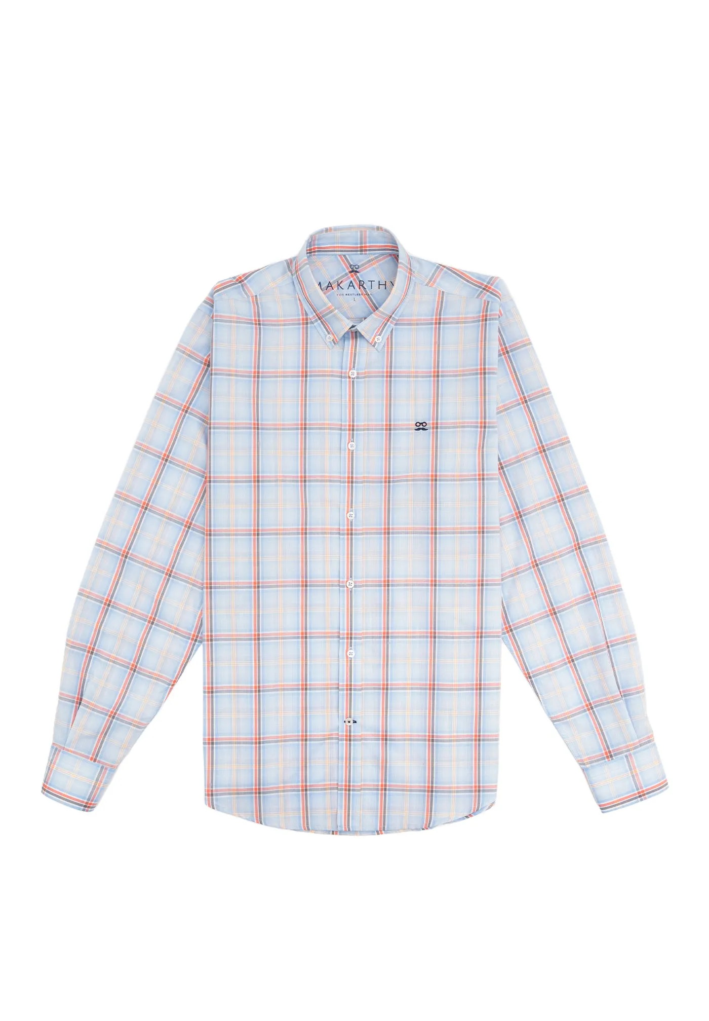 Camisa Ancla Celeste