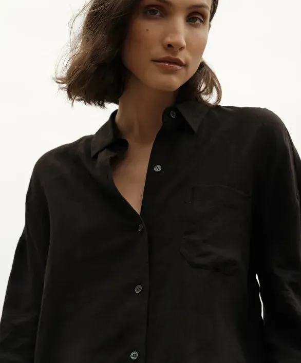 Camisa Linen Logan Black