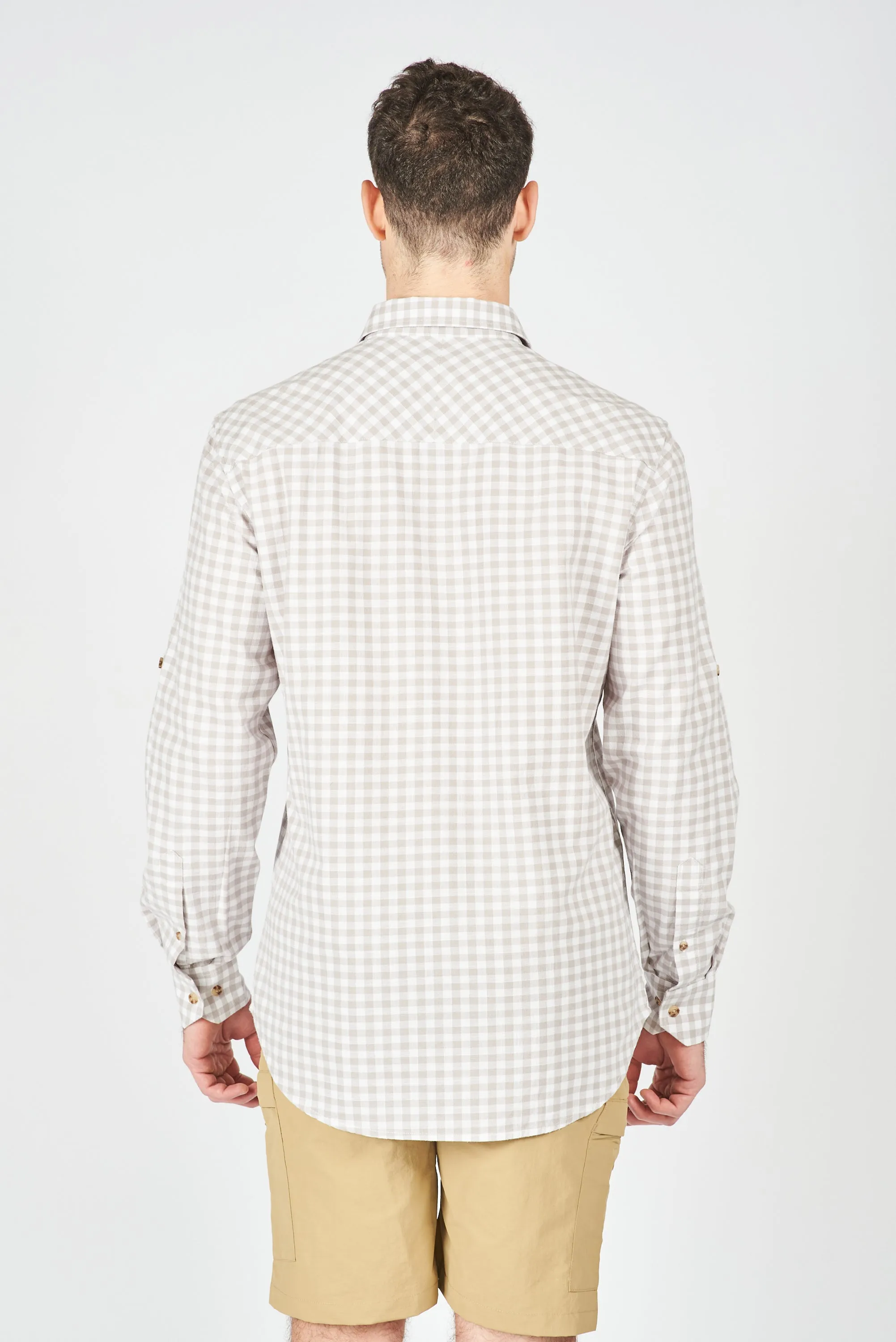 CAMISA MANGA LARGA MONACO GREY