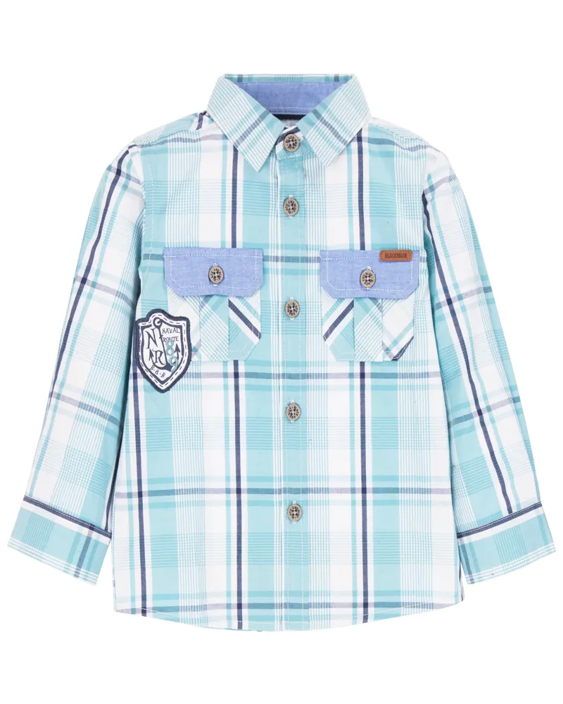 Camisa ml Swert Niño Menta Black and Blue