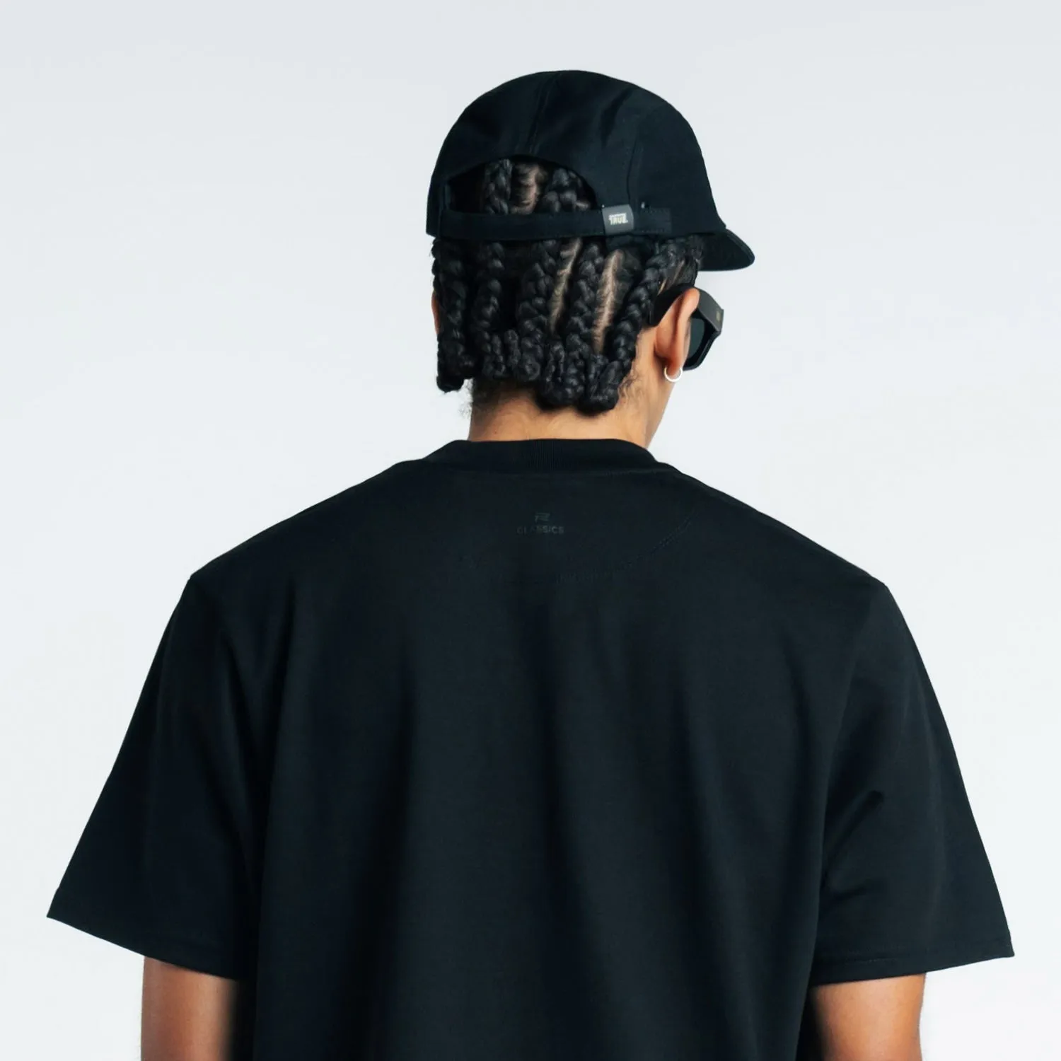 Camiseta Clásica Logo Negro - Negra