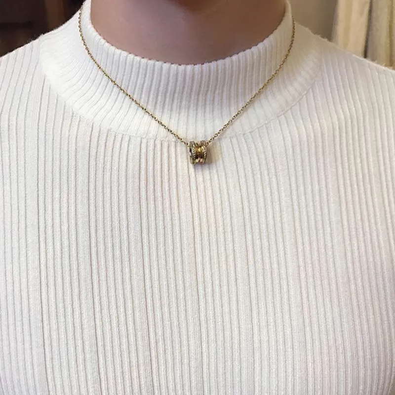 Casual Striped Solid Sweater