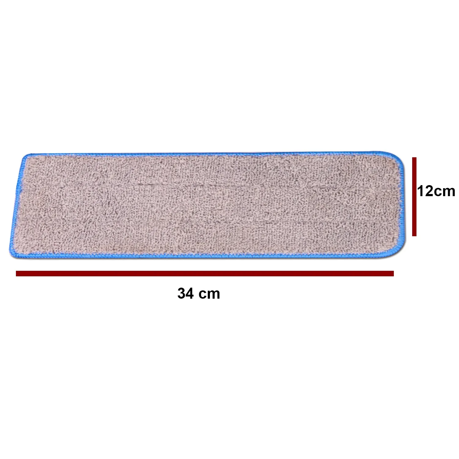 Cenocco CC-MOPM6: Juego de 6 Almohadillas de Repuesto para Fregona de Microfibra Lavables
