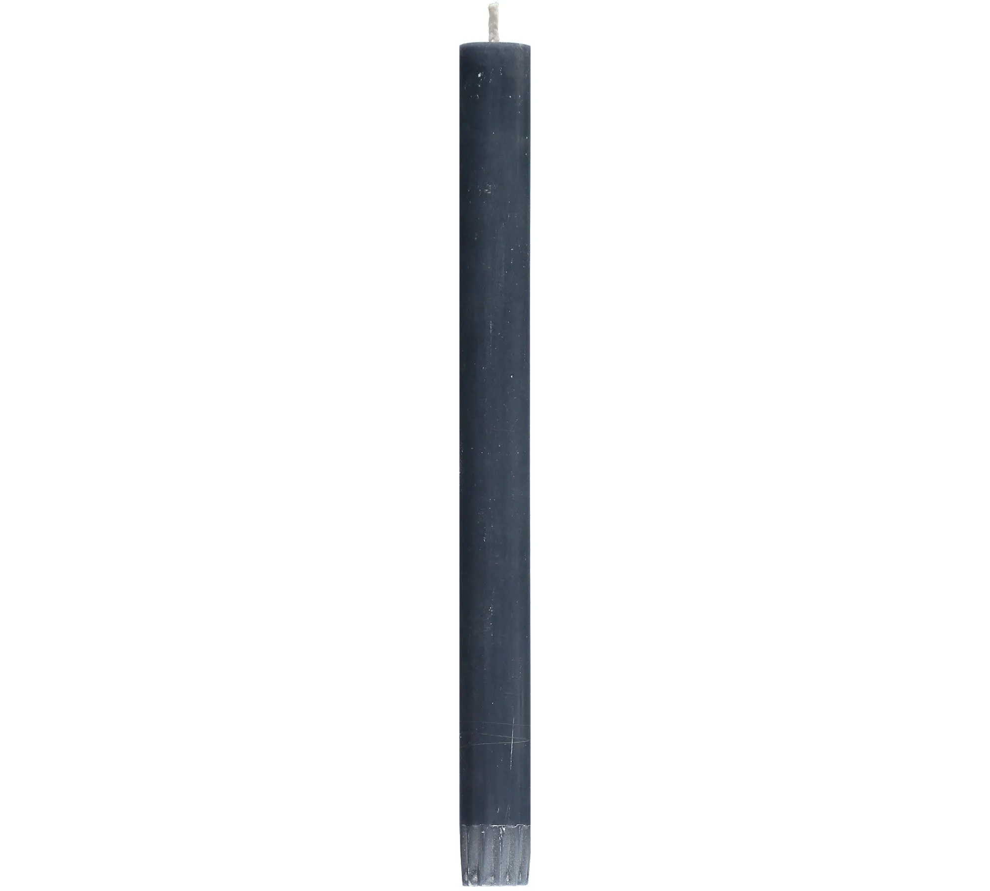 Chandelle non parfumée Gris métallisé 24.5cm