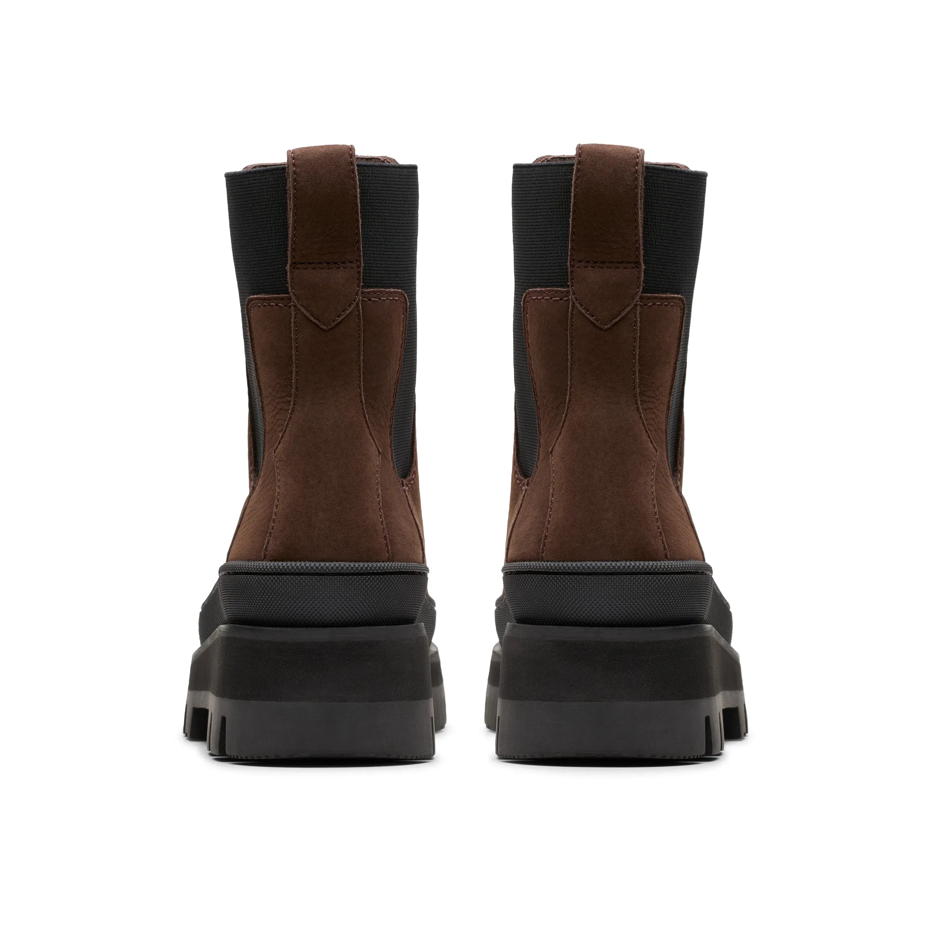 CLARKS | BOTAS MUJER | ORIANNA2 TOP DARK BROWN NUBUCK | MARRÓN