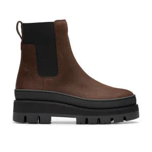 CLARKS | BOTAS MUJER | ORIANNA2 TOP DARK BROWN NUBUCK | MARRÓN
