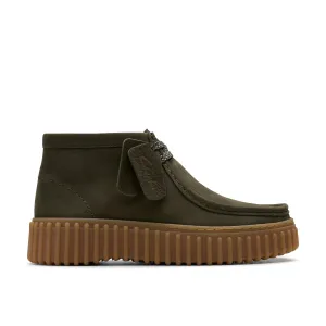 CLARKS | BOTINES MUJER | TORHILL MOSS DARK GREEN NUBUCK | GREEN