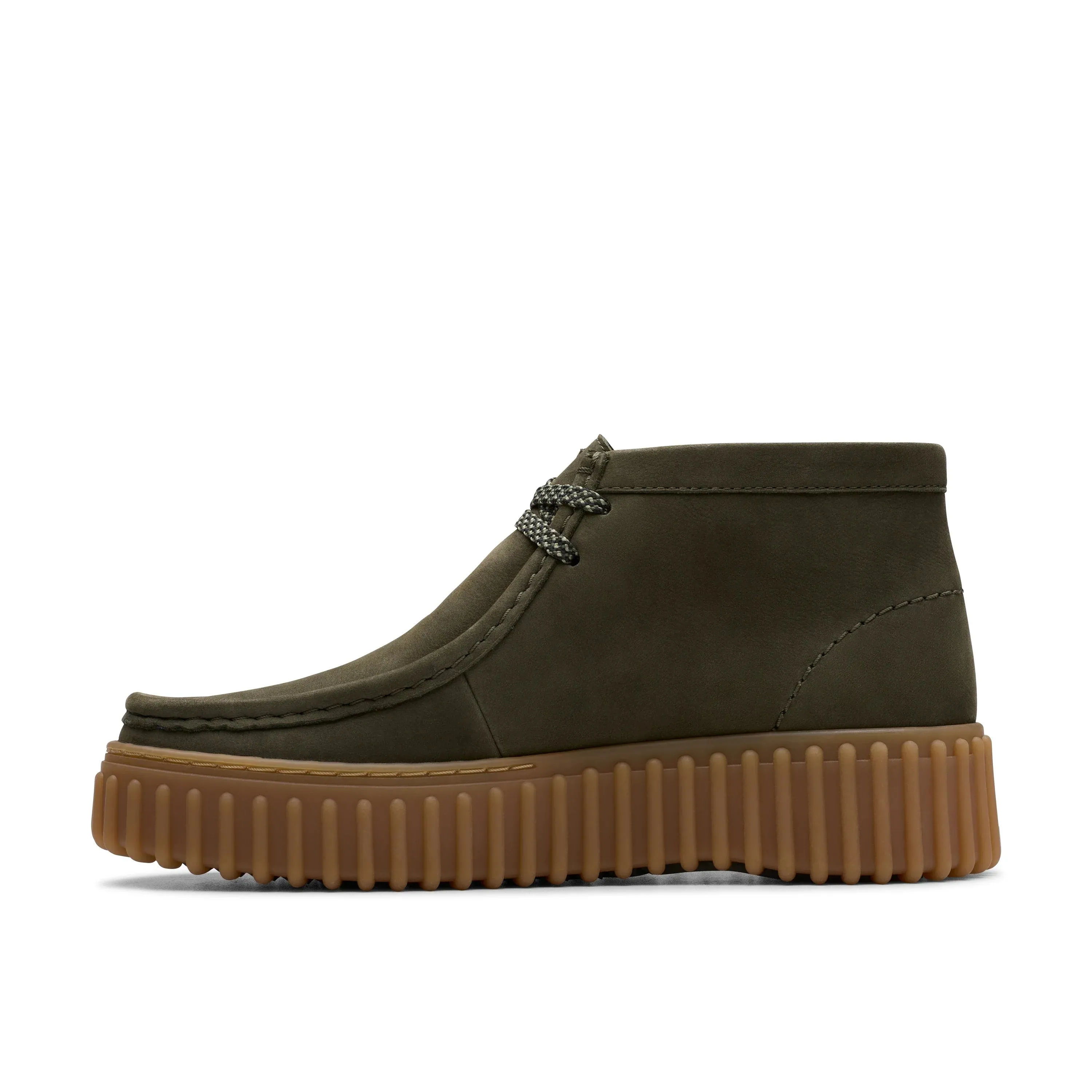 CLARKS | BOTINES MUJER | TORHILL MOSS DARK GREEN NUBUCK | GREEN