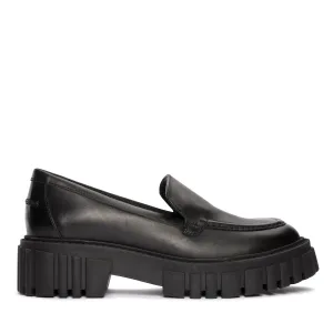 CLARKS | MOCASINES MUJER | PAGE LOAFER BLACK LEATHER | NEGRO