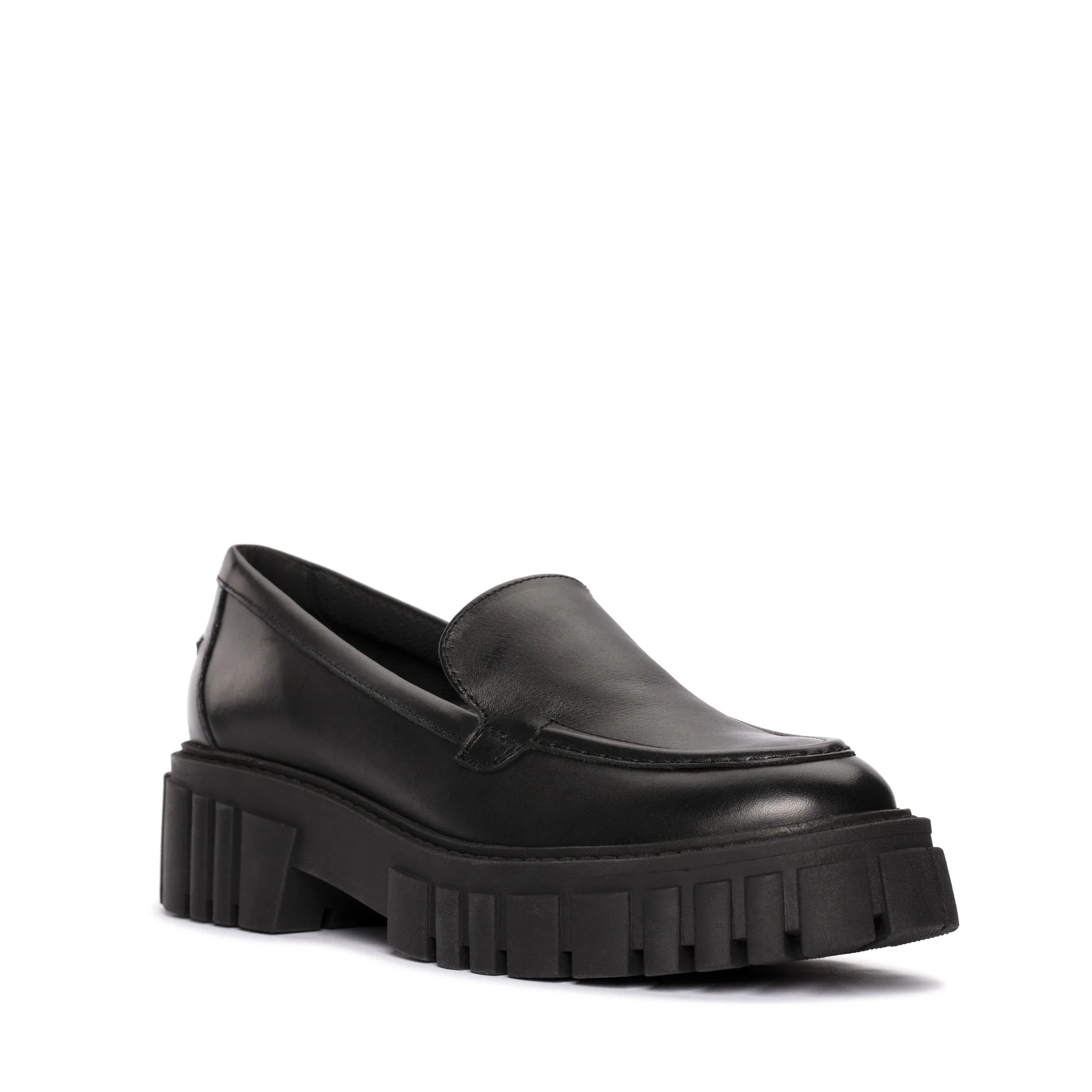 CLARKS | MOCASINES MUJER | PAGE LOAFER BLACK LEATHER | NEGRO