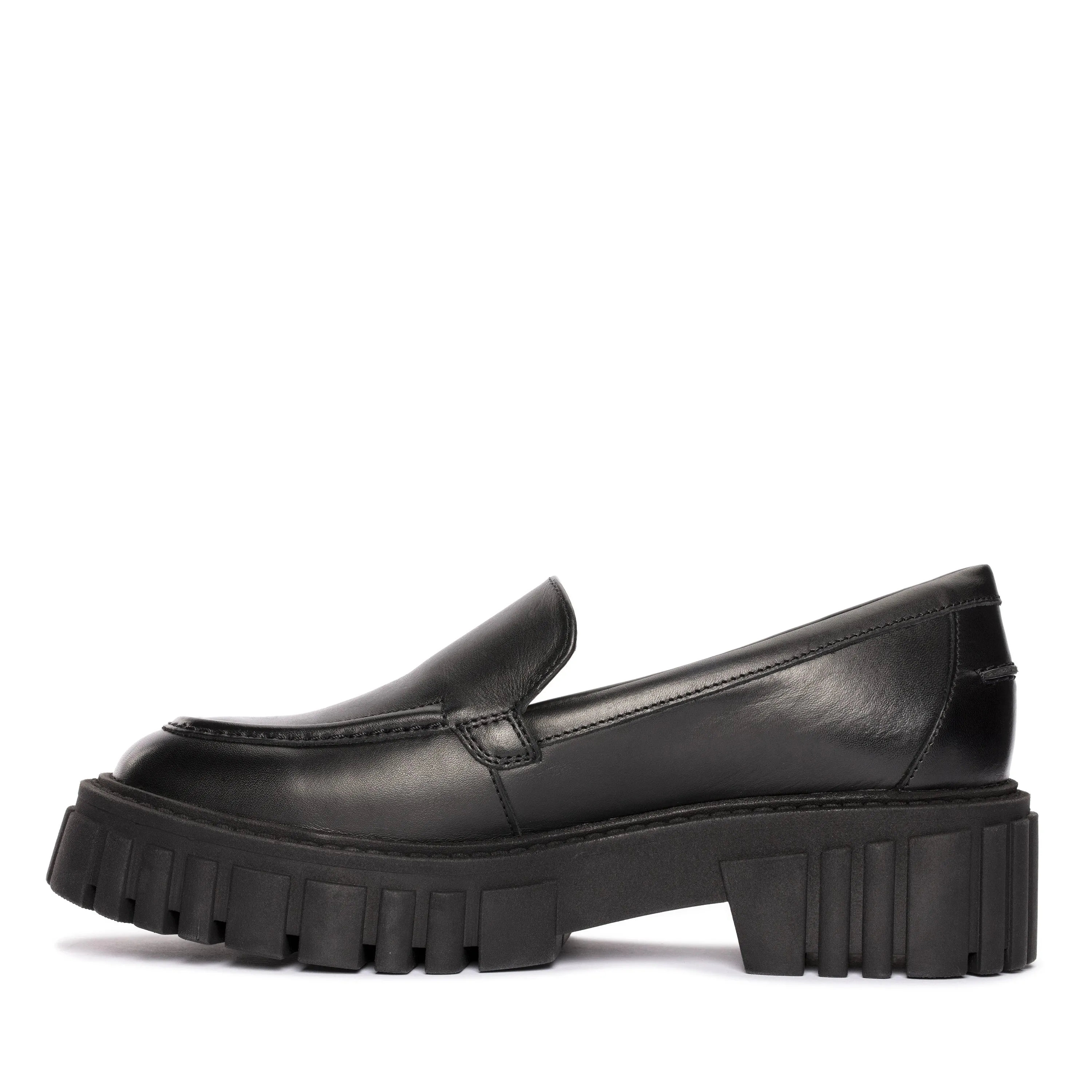 CLARKS | MOCASINES MUJER | PAGE LOAFER BLACK LEATHER | NEGRO