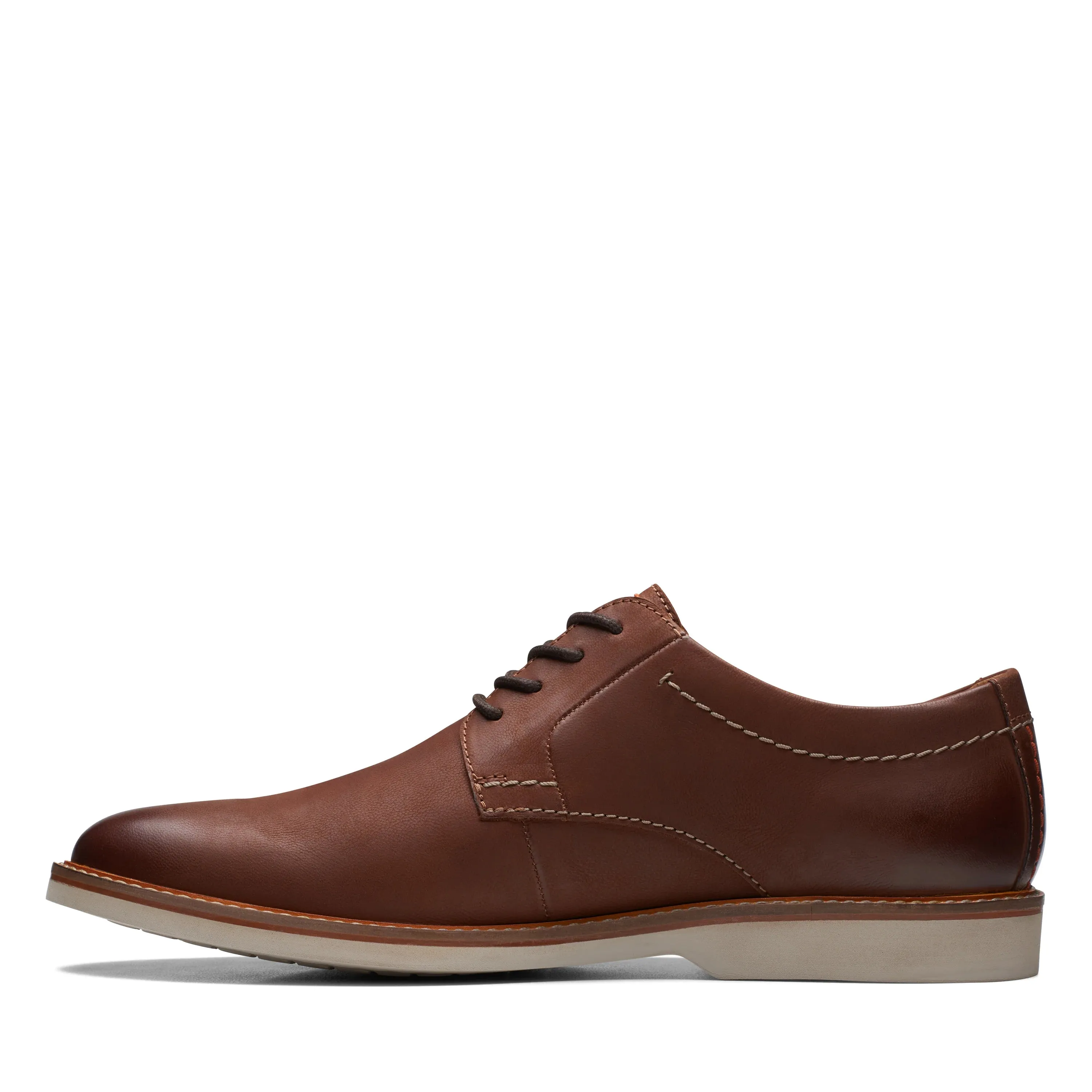 CLARKS | ZAPATOS CASUAL HOMBRE | ATTICUS LT LACE DARK TAN LEATHER | MARRÓN
