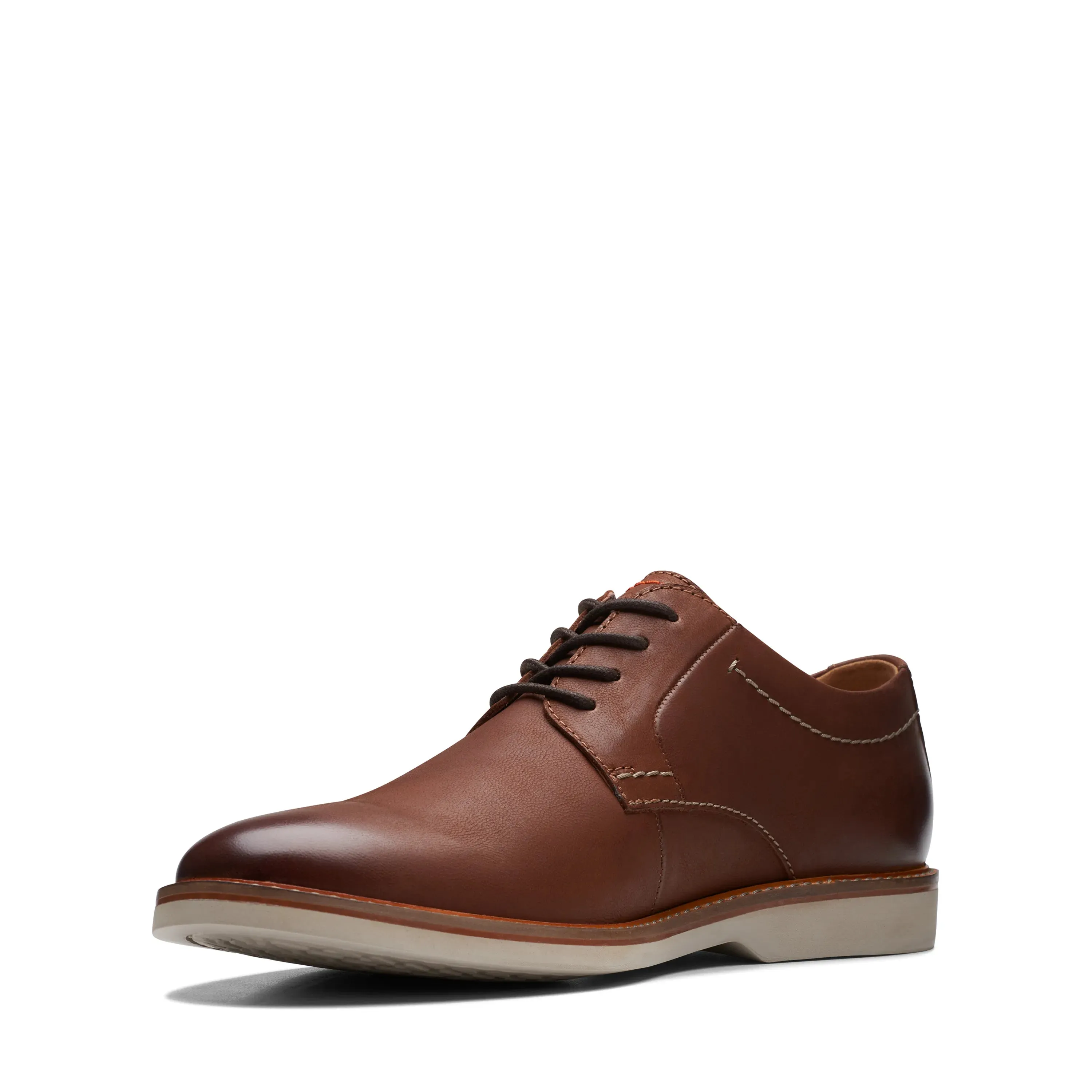 CLARKS | ZAPATOS CASUAL HOMBRE | ATTICUS LT LACE DARK TAN LEATHER | MARRÓN