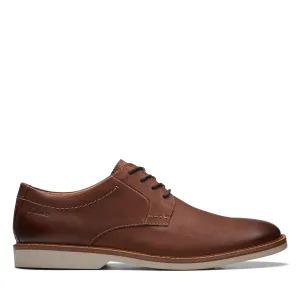CLARKS | ZAPATOS CASUAL HOMBRE | ATTICUS LT LACE DARK TAN LEATHER | MARRÓN