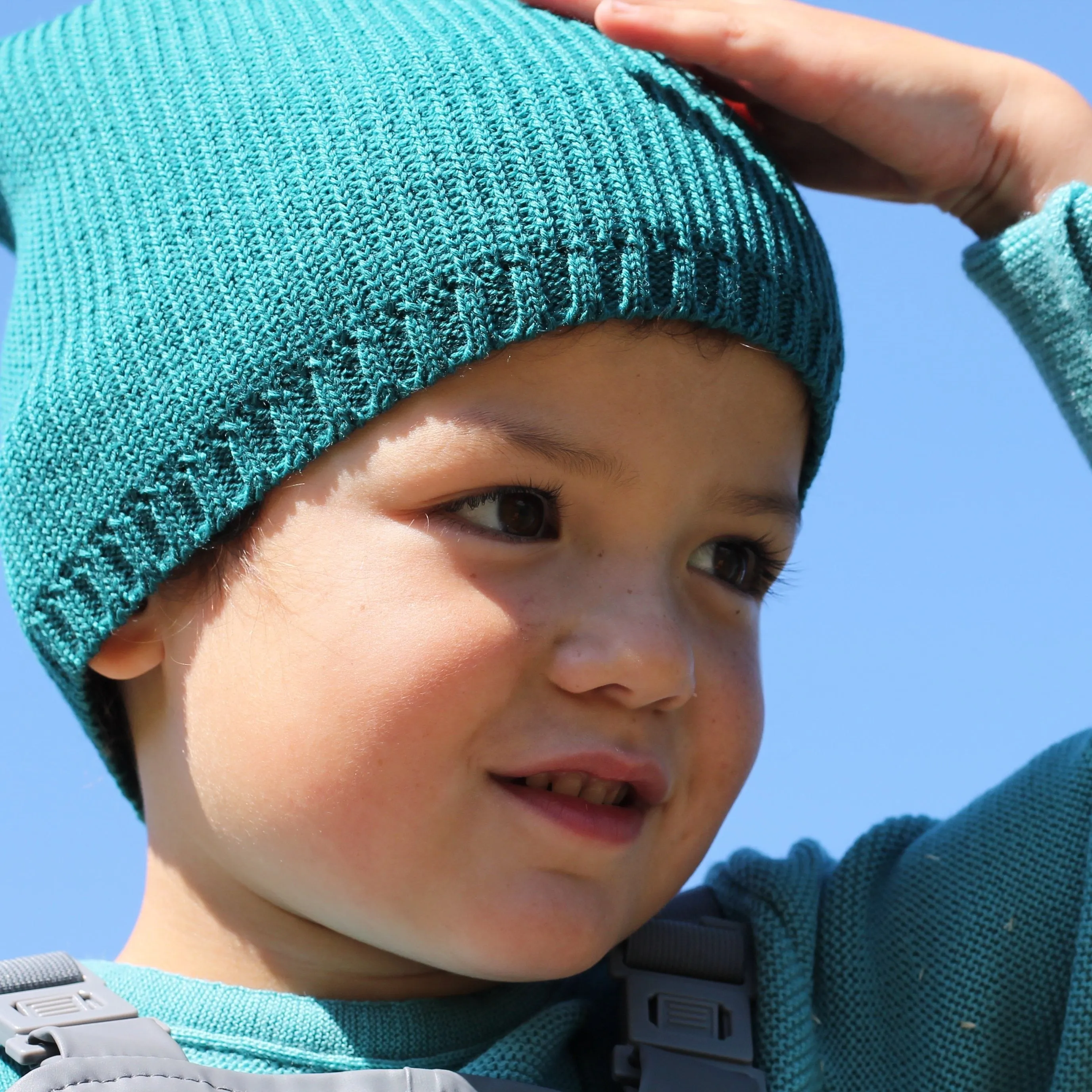 Disana Toddler/Child/Adult Knitted Hat, Merino Wool