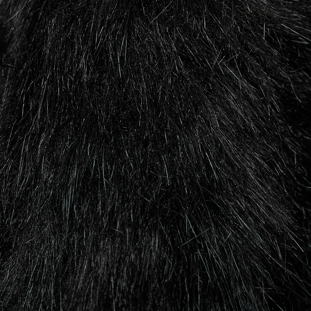 Embossed Velvet Goth Short Jacket with Wool Trim
