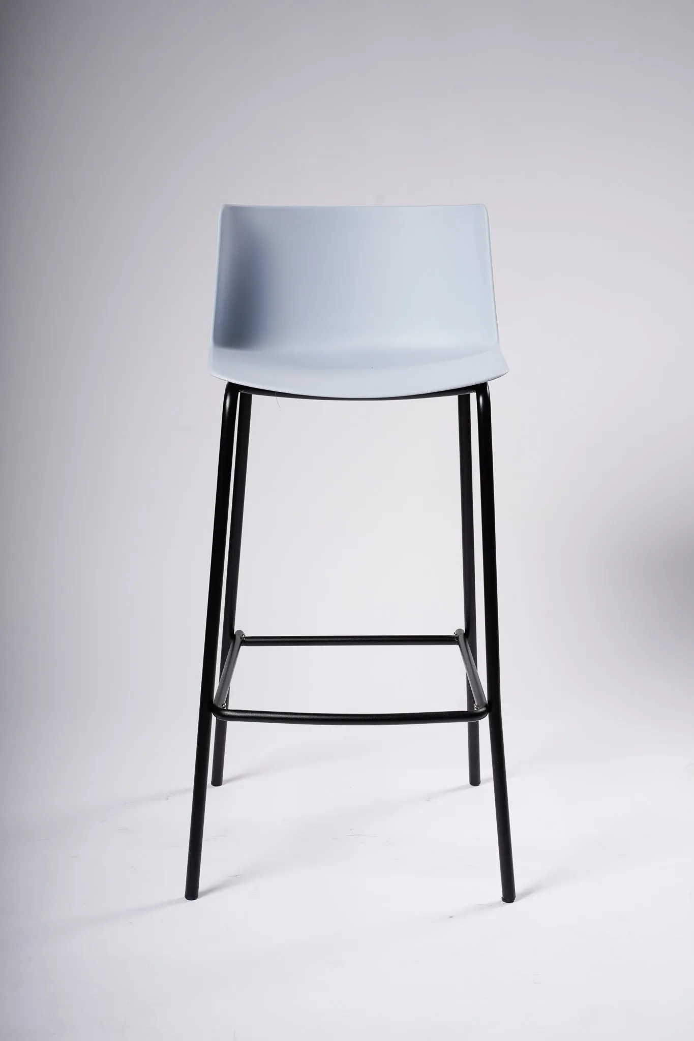 Emma Bar Stool Chair-Lt. Gray