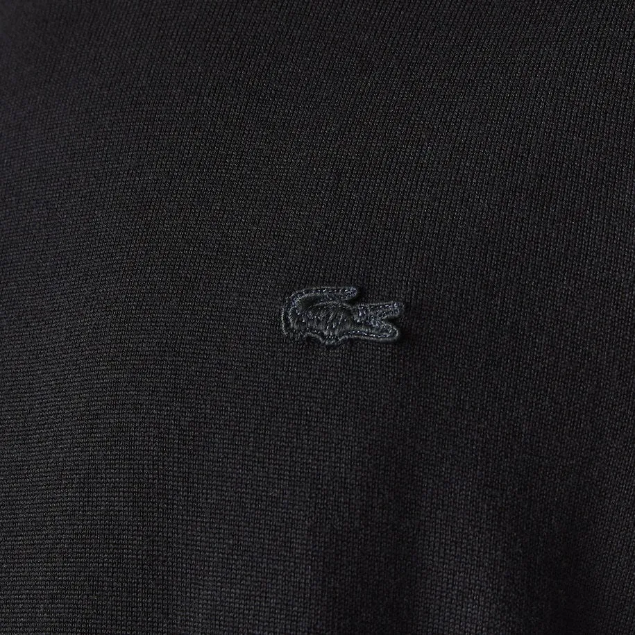 LACOSTE - PULLOVER DA UOMO IN LANA MERINO CON COLLO ROTONDO