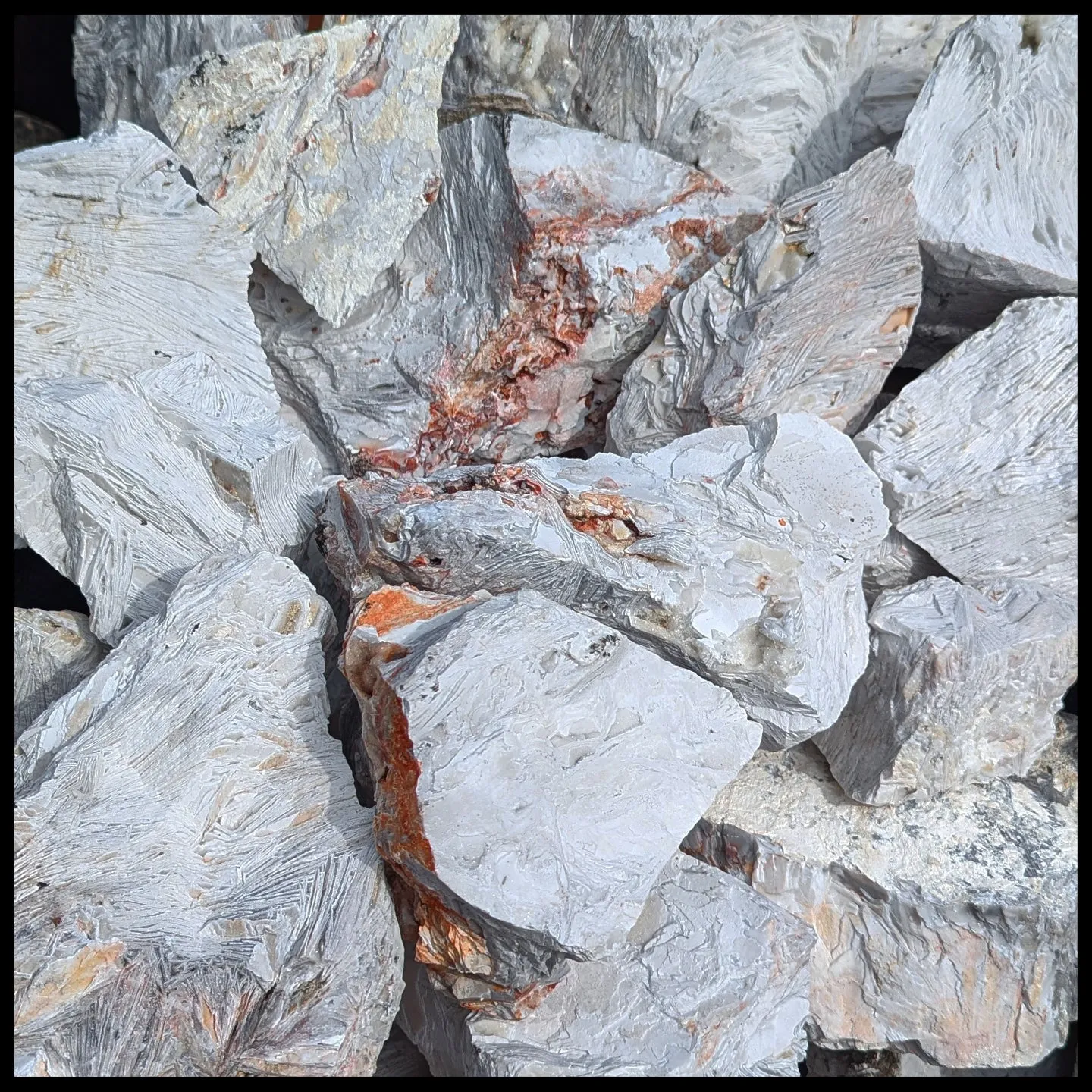Lattice Lace Agate, Rough Rock, per lb