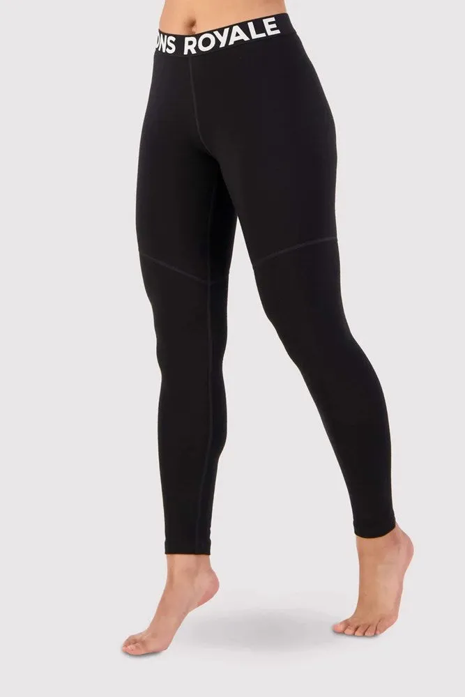 Mons Royale Women's Cascade Merino Flex 200 Legging Black