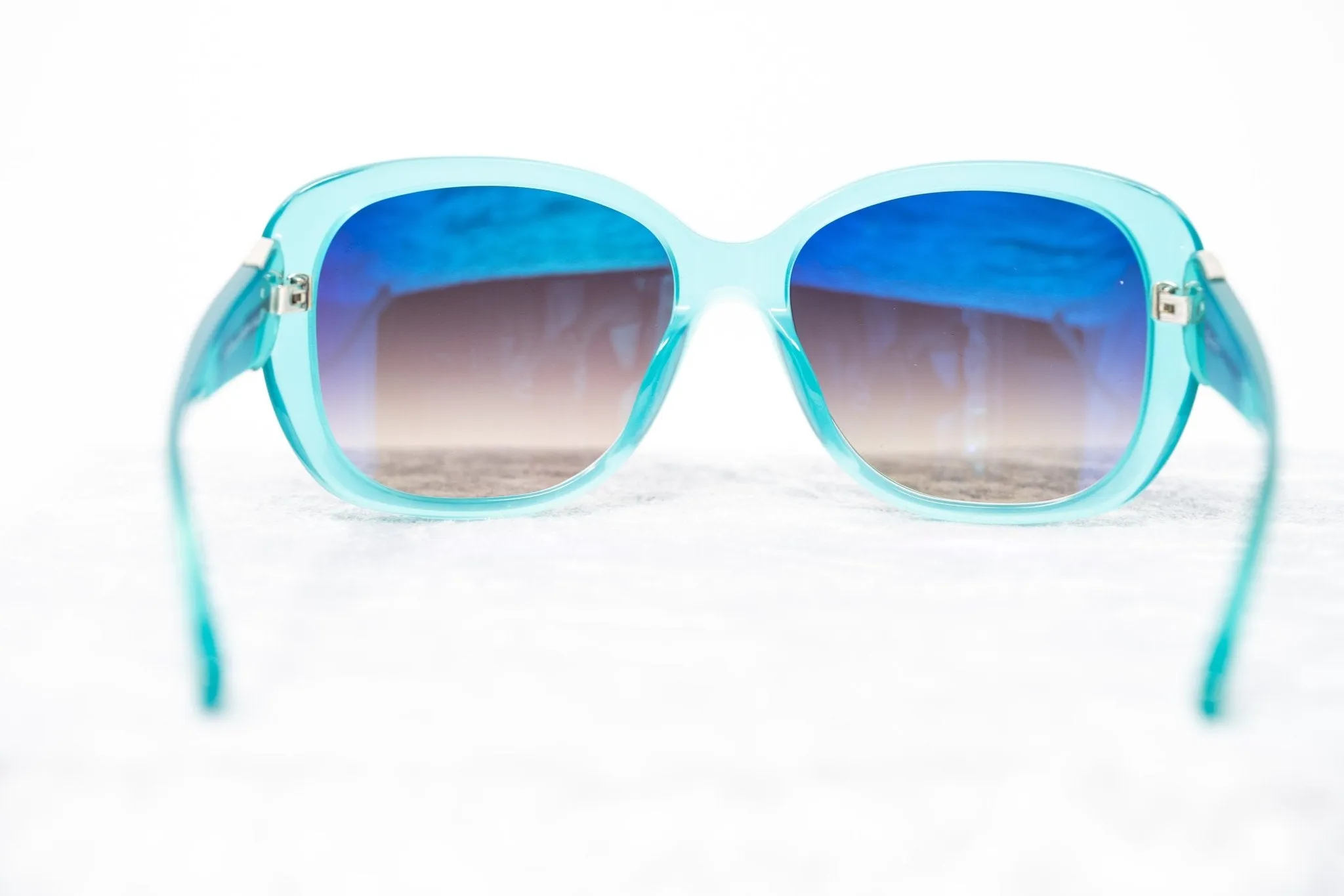 Oscar De La Renta Sunglasses Oversized Spearmint and Purple