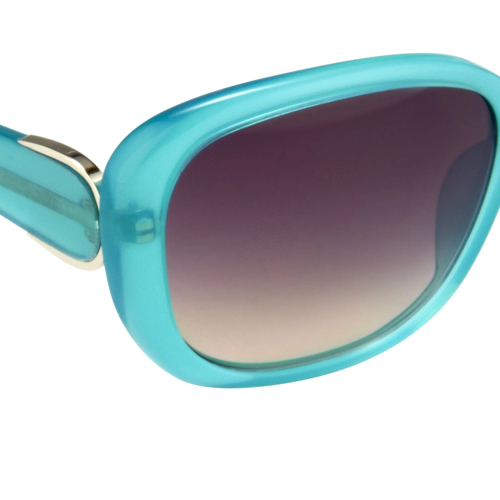 Oscar De La Renta Sunglasses Oversized Spearmint and Purple