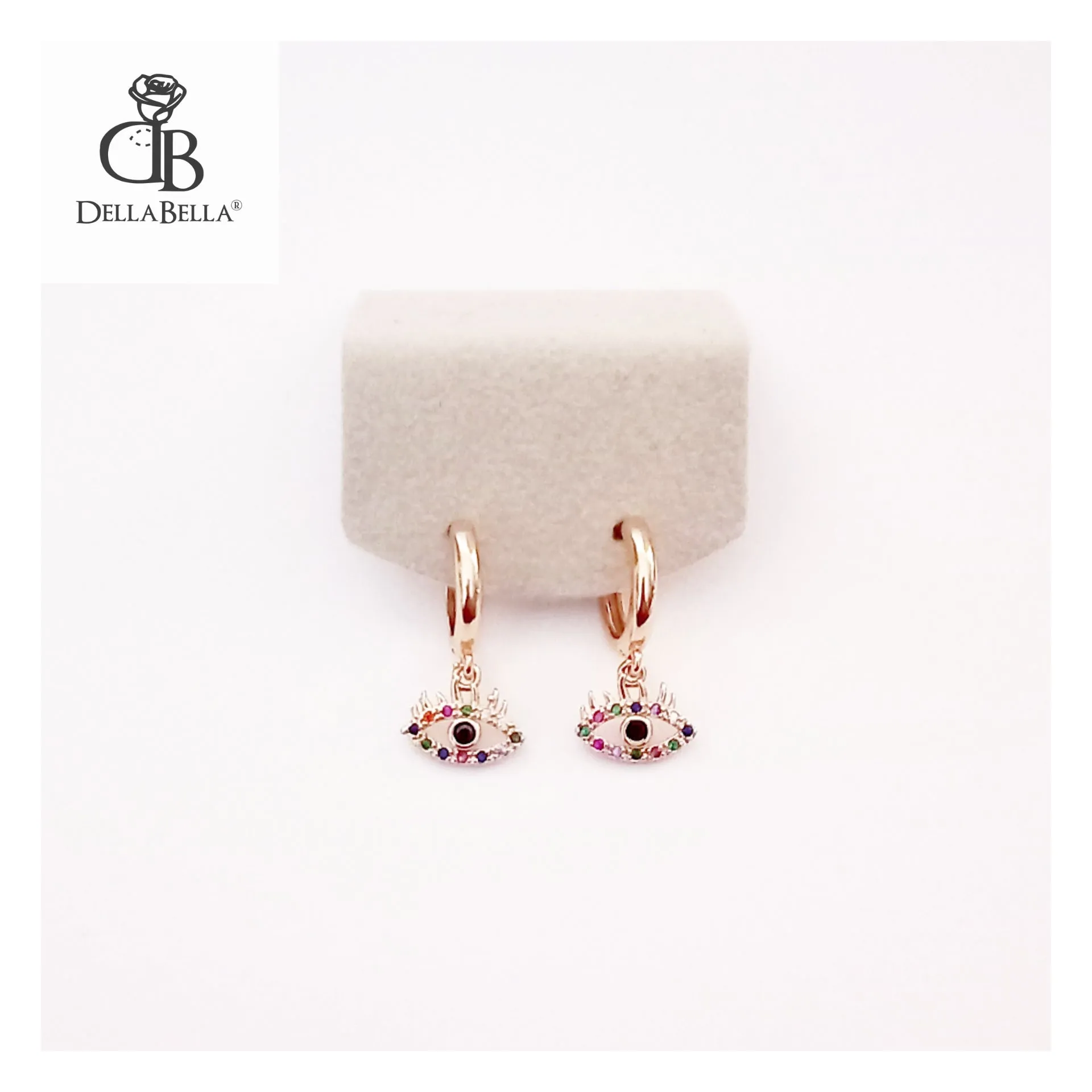 Pendientes Ojo Horus multicolor