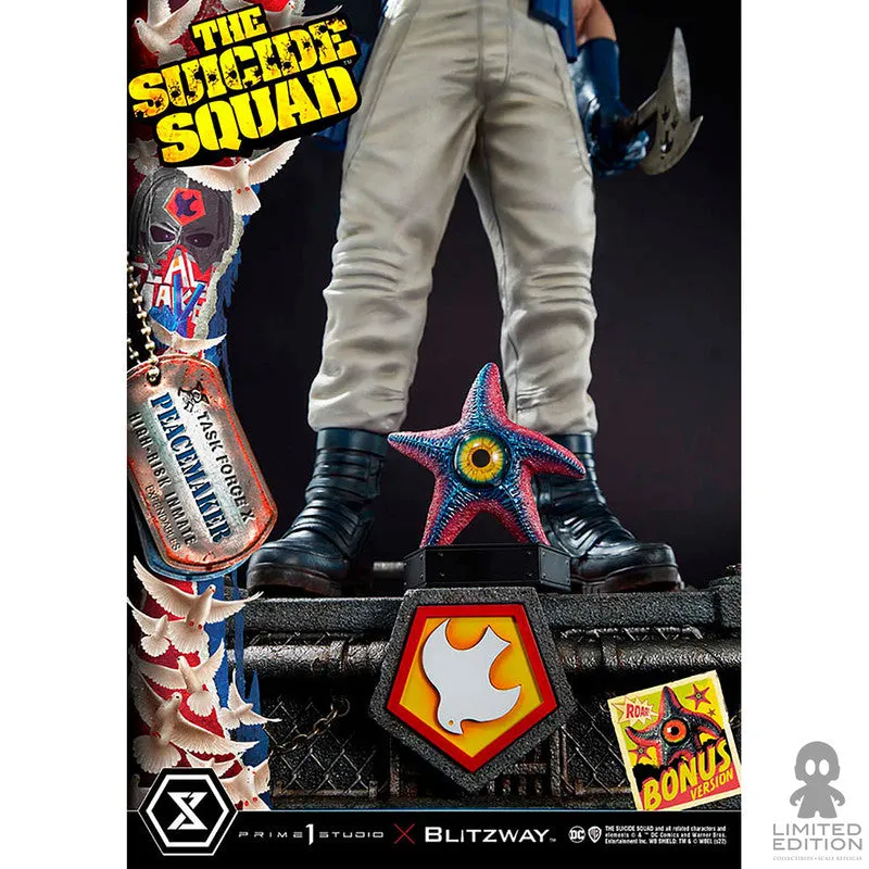 Prime 1 Studio Estatua Peacemaker Bonus Version Escala 1:3 Escuadrón Suicida