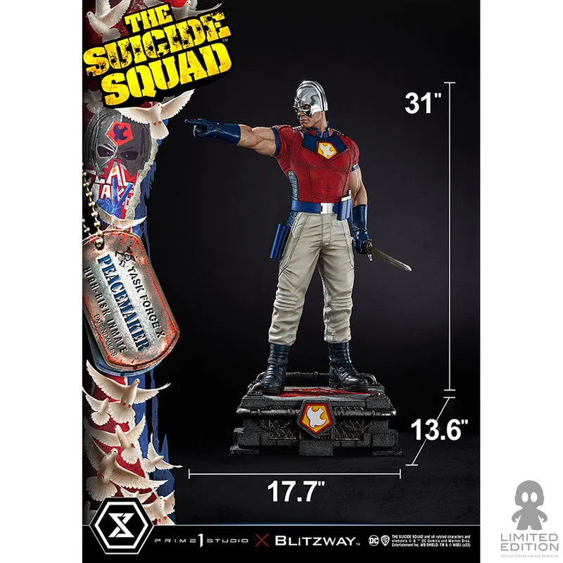 Prime 1 Studio Estatua Peacemaker Bonus Version Escala 1:3 Escuadrón Suicida