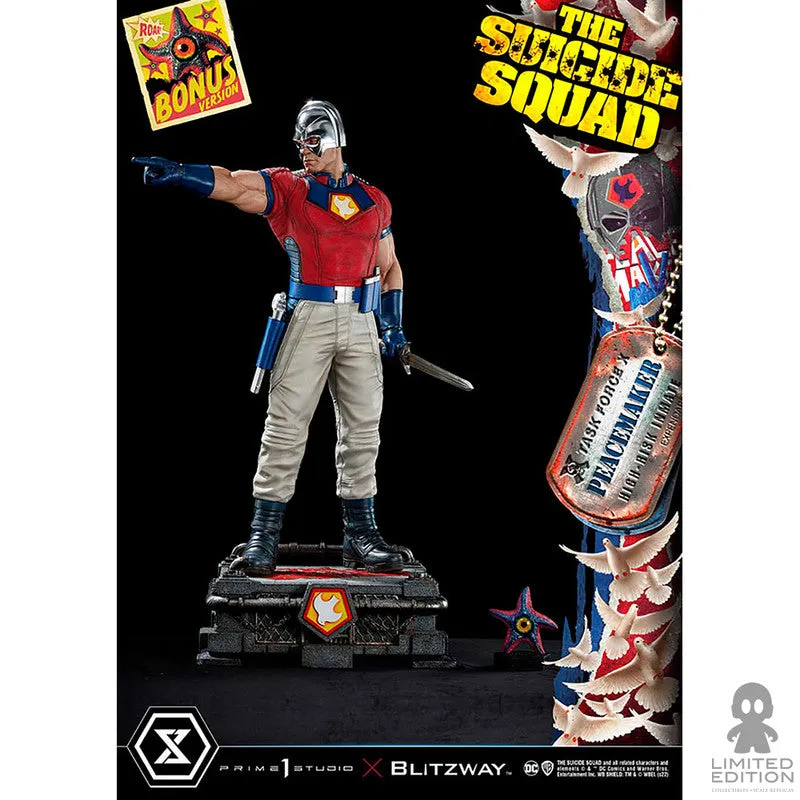 Prime 1 Studio Estatua Peacemaker Bonus Version Escala 1:3 Escuadrón Suicida