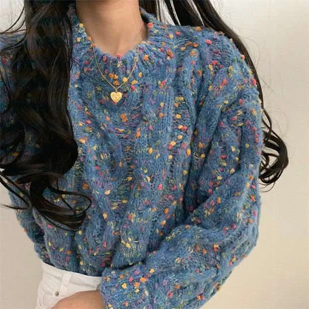 Pull coréen en laine