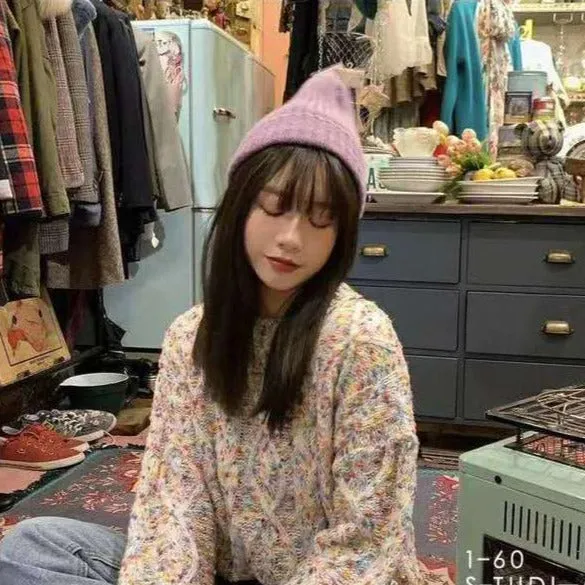 Pull coréen en laine
