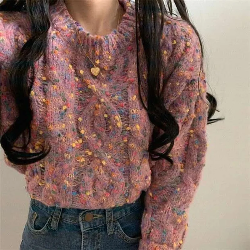 Pull coréen en laine