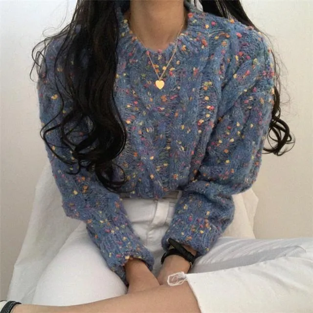Pull coréen en laine