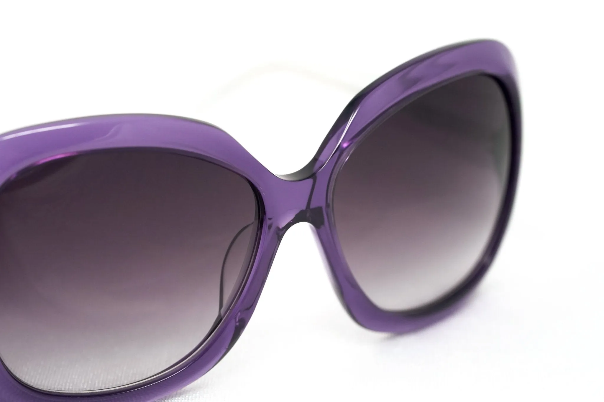 Rue De Mail Sunglasses Oversized Purple and White