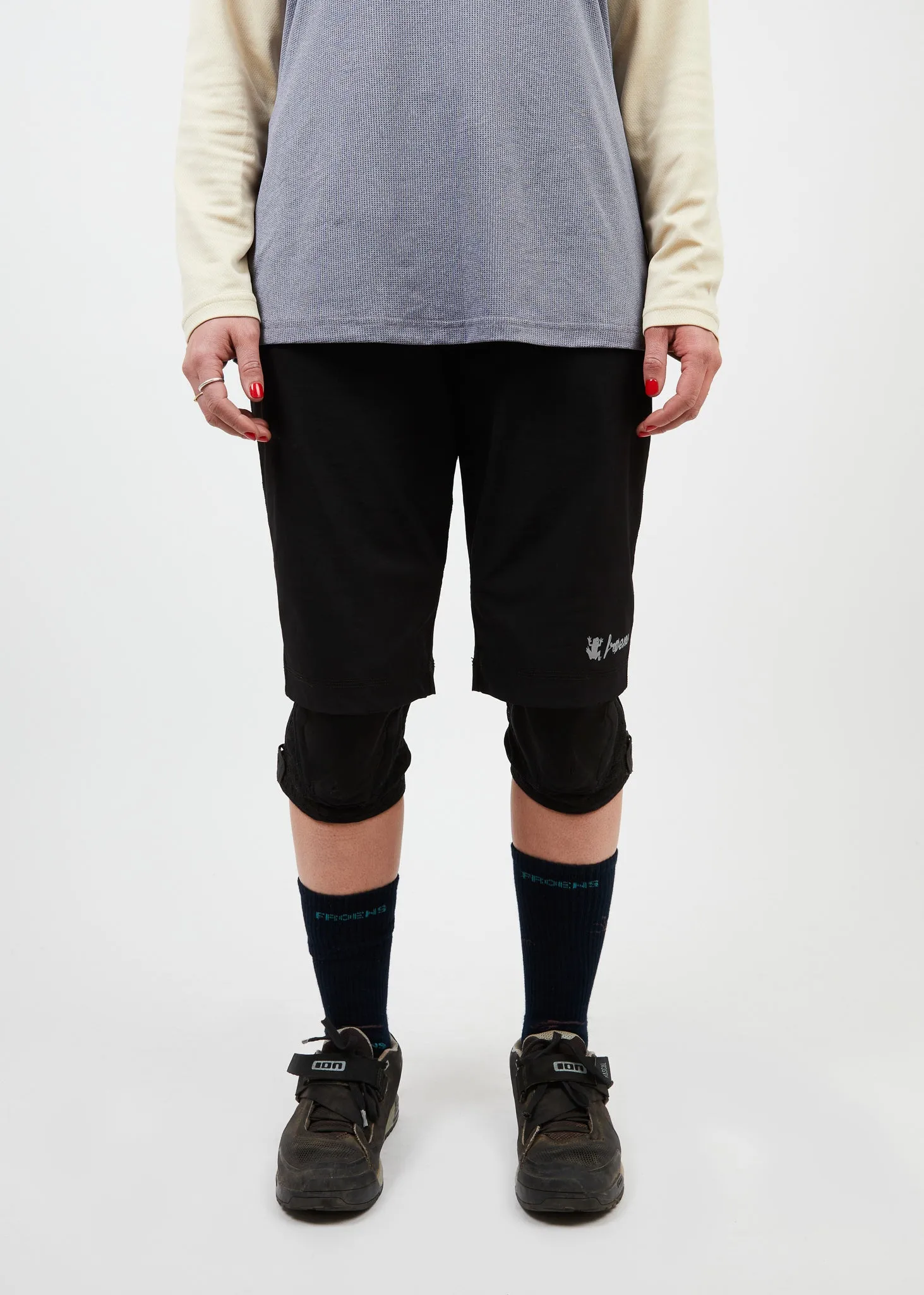 Short   calza mujer MTB negro