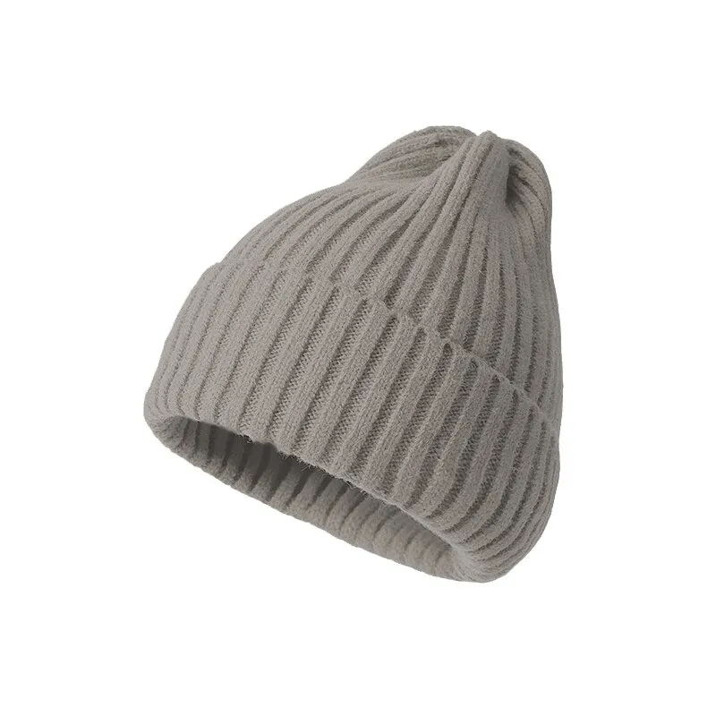 Stylish Knitted Plain Women's Hat / Women's Headwear - SF0291