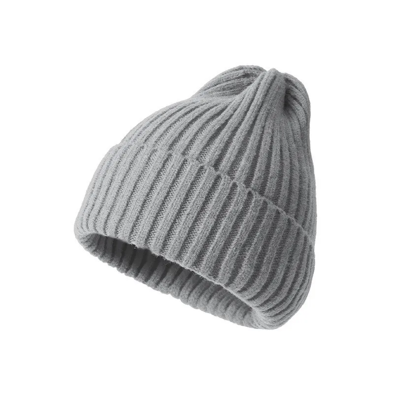 Stylish Knitted Plain Women's Hat / Women's Headwear - SF0291