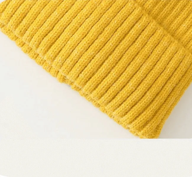 Stylish Knitted Plain Women's Hat / Women's Headwear - SF0291