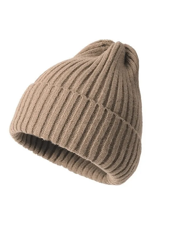 Stylish Knitted Plain Women's Hat / Women's Headwear - SF0291