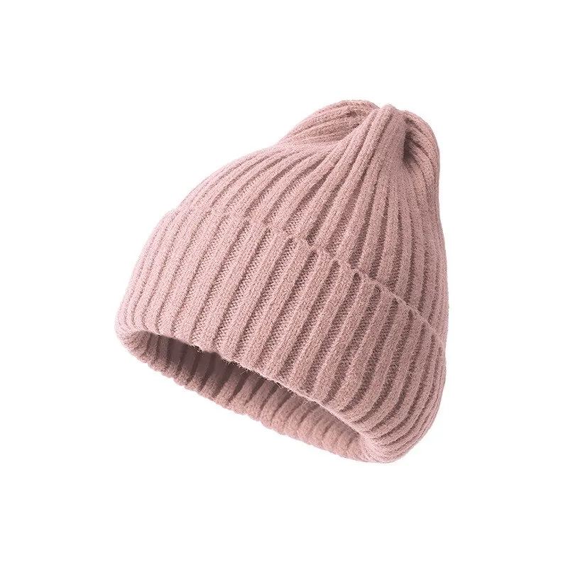 Stylish Knitted Plain Women's Hat / Women's Headwear - SF0291