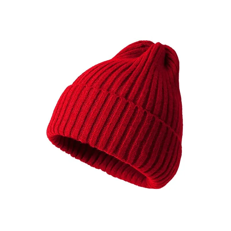 Stylish Knitted Plain Women's Hat / Women's Headwear - SF0291