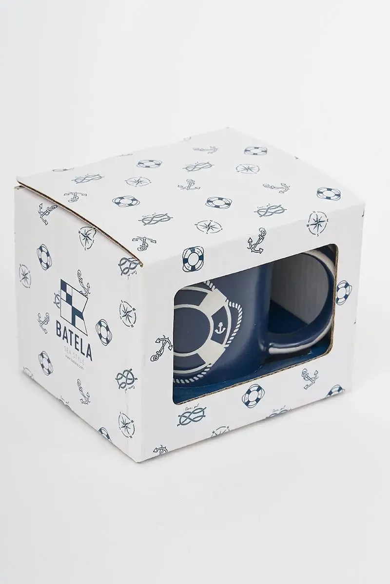 Taza 'Salvavidas' de cerámica