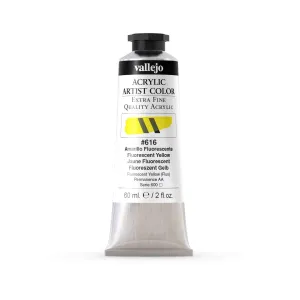 Vallejo pintura acrilica 60ml 616 amarillo fluorescente