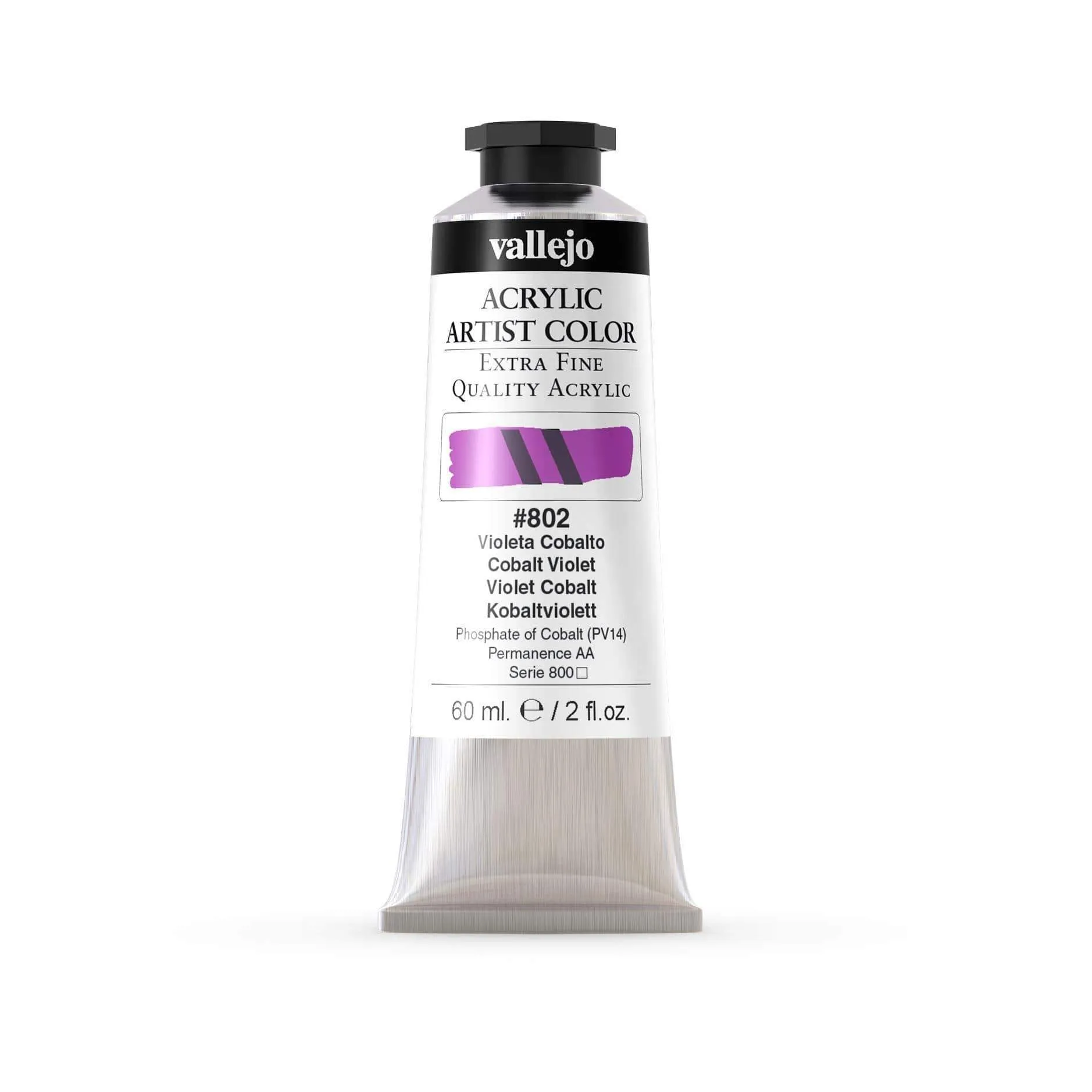 Vallejo pintura acrilica 60ml 802 violeta de cobalto